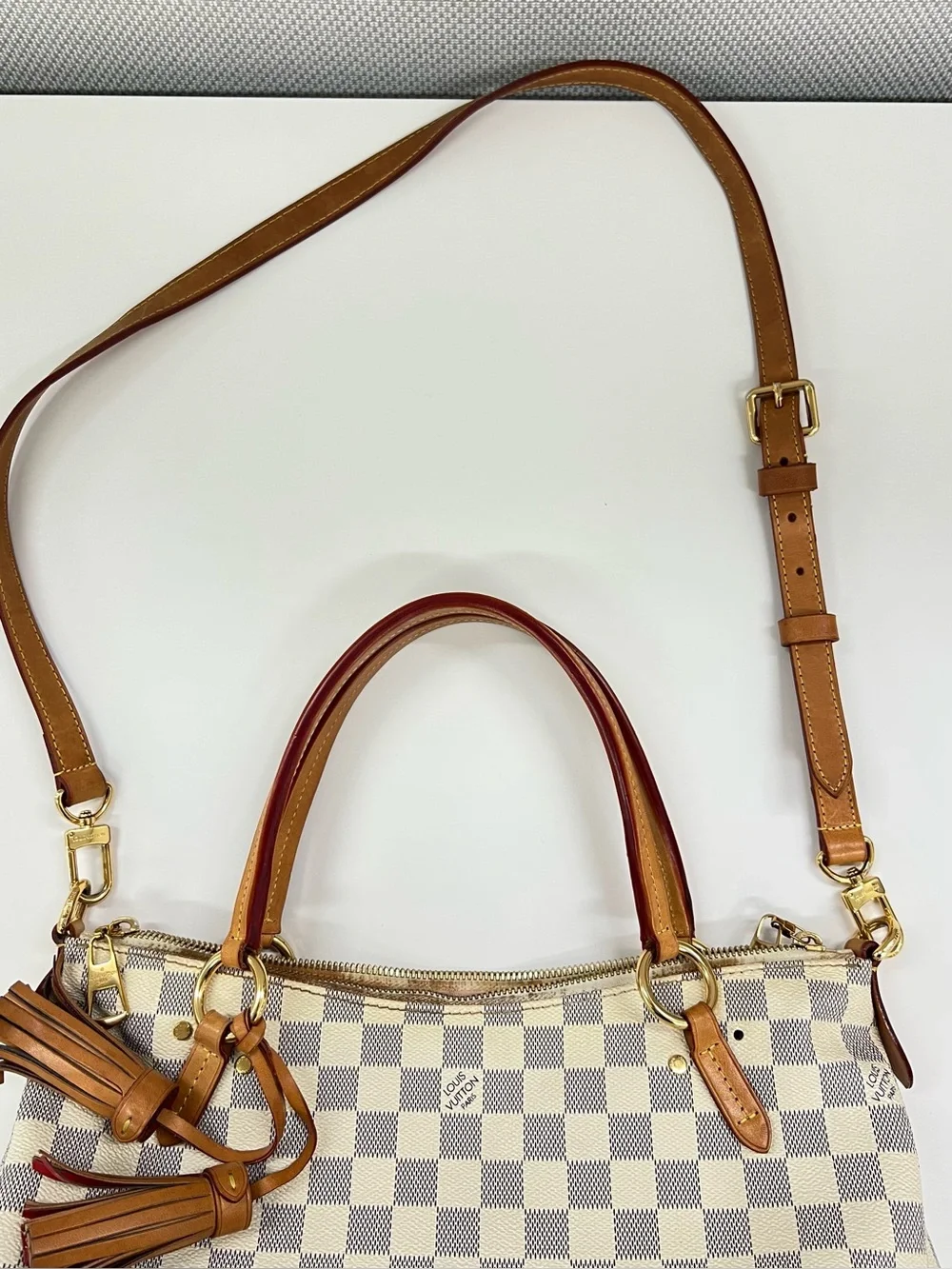 Louis Vuitton Damier Azur Lymington Bag